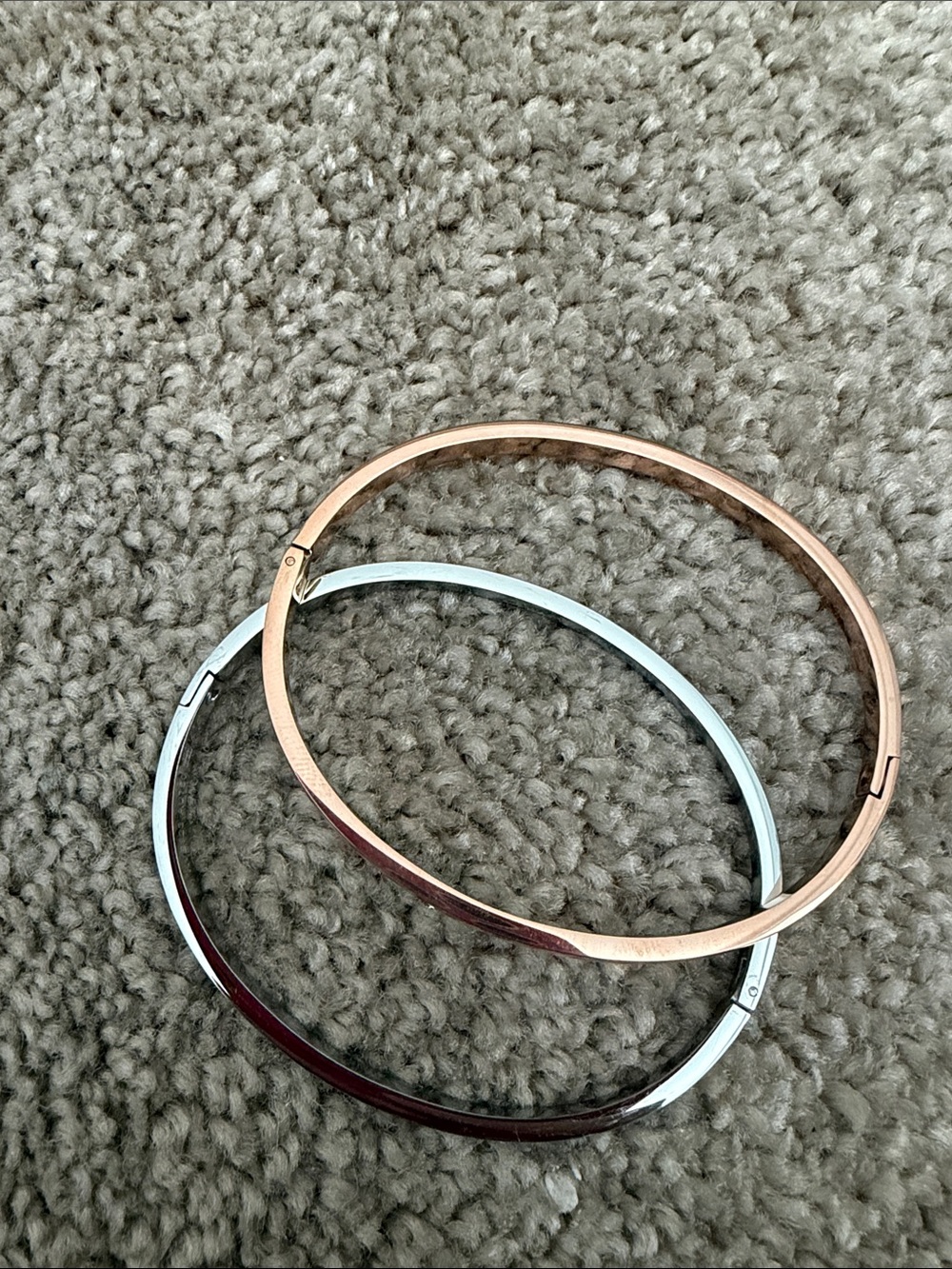 Cartier Love Bracelets in Rose Gold and White Gold - Picture 2 of 3